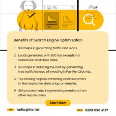 SEO Company In London | SEO Services London- IHS
IHS is a leading SEO Company in London with expertise in delivering search engine optimization. We provide SEO services in London at affordable prices.
Visit Us: https://ihs.ltd/seo-company-in-london
