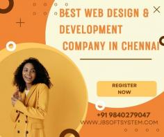 If you are searching for the Best Web Design Company or the Best Web Development Company In Chennai, here JB Soft System is one of the Best Web Design Company In Chennai. We are using advanced technologies and different methodologies to make websites.