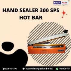 Hand Sealer, it is a simple and handy tool for different types of packaging material ranging from polyethylene and polypropylene bags to thermoplastic packages. In industries, this plastic bag sealer is widely used for food packaging items.
The manual sealing machine is ideal for sealing manual resealable poly bags. It can be used for packaging solid, pasty and liquid based products. Ideal for use in shops, bakeries, product packaging. It is a manual, impulse seal. Provides 12", 18", 24" weld length. It has an adjustable heat control and audible and visual seal indicators. Also comes with a round element for simultaneous sealing and cutting.
