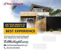 Get a Meth Test done for your property every 6 months to avoid costly repairs

Meth Testing can be an ideal solution to find out if your property is contaminated. We have used the latest German technology in developing our test kits and we provide professional Meth Testing Auckland services with fast and accurate results. Order your kit today and enjoy super-fast delivery in Auckland.