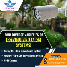 
Best CCTV Installation Services in Hyderabad at an Affordable Price
Wine Yard Technologies is the #1 provider of expert CCTV installation services in Hyderabad. We have already catered to the needs of many shopping malls, gated community apartments, villas, townships, and MNC companies in Hyderabad. Besides, we have also installed top-notch cameras at Jewellery stores, schools, warehouses, and more. We are a dealer of superior surveillance cameras and also have experts who can install them precisely to perfection.
