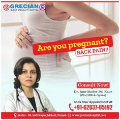 Dr. Amritinderpal Kaur, from Grecian Supersecialty hospital Mohali, is the best Gynecologist in Mohali Punjab. You can visit anytime for best management of any kind of gynecological emergency. There are the facilities available in house for quality care to mother and child.