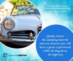 Consider sound damping if you are unhappy with how your car sounds on the road

Know how damping vs dampening differs. To make it clear to our clients we focus on the difference between both. Damping is close to other terms like noise, vibration, or constrained layer; meanwhile dampening is used to describe the vehicle sound dampening process, closely connected with soundproofing.
