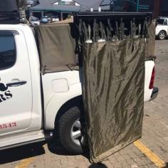 Find Portable Camping Changing Room online at very affordable prices. We Provide a wide range of services like Heavy Duty Aluminum UTE Pickup Canopy Camper with ladder rack, Heavy Duty Aluminum UTE Truck Canopy with ladder rack, and so on. For more details visit us now.  