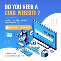 Do you want to need a cool Website?Sixth sense is the best software developer for design & develop the SEO friendly website|software company|IT Company|6thSense