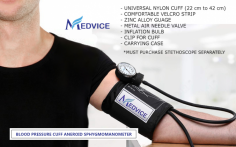 Medvice Sphygmomanometer does regular and accurate blood pressure monitoring. Its a quality machine that's reliable and easy to use. We outfitted this device with premium quality components from start to finish. We manufacture the cuff from durable hypoallergenic non-latex nylon. We ensured it would fit every adult arm, from small to extra-large (22cm to 42cm). We gave it a zinc alloy body, so it's tough and durable.

For the mechanical components, we provided a prestige metal air needle valve. And a non-stop manometer mechanism and a supercharger check valve. We equipped our machine with a reticulated filter to prevent harmful dust buildup inside the device. We provide a calibration key so that you can make sure the device is giving accurate results. Finally, we made the dial numbers big and easy to read. And we've included a carrying case, so it's easy to take it with you wherever you go. So whether you want a reliable and accurate blood pressure monitor for home use or you're a nurse and require a professional device, Medvice has the machine for you.

https://santamedical.com/products/medvice-manual-blood-pressure-cuff-universal-size-aneroid-sphygmomanometer-nurses-bp-monitor-best-adult-bp-machine