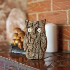 Carefully crafted from genuine hardwood, owl décor boasts a unique look that enhances the feel of your kitchen, bathroom, dining room, or other personal space.

https://forest-decor.com/product/wood-owl-figurine/