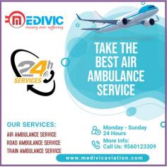 Avail 24x7 hours Medivic Aviation Air Ambulance Service in Chennai furnishes super-advanced medical amenities while transporting an emergency patient via charter aircraft and commercial flight. It offers a cost-effective air ambulance service with entire medical care and other services which make it very easily and quickly shift any ill patient where you want.

Website: http://bit.ly/2JgZGcU