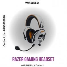 Want clear, powerful audio that builds incredible soundscapes? Razer gaming headset offers clear audio, top sound engineering, and you can immerse yourself with Razer's best line-up of wired and wireless headsets for gaming. Buy it on wireless1.com.au at a reasonable price. https://www.wireless1.com.au/razer