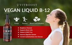 BOOST ENERGY LEVEL with VitBoost Vegan Liquid B-12: Vitamin B12 promotes energy production by supporting the adrenal glands, red blood cell formation, and converting carbohydrates to glucose. Vitamin B12 liquid supplement and vegan b12 supplement is the fuel your body uses for energy. If you are constantly tired, this may be in result of not getting enough Vitamin B12. Stay alert and energized throughout the day by boosting your energy levels with B12.
✔️FLAVORFUL B-12 / NO MORE INJECTIONS: This Raspberry Flavored B-12 Liquid Methylcobalamin is an easy-to-take and delicious liquid formula that is taken by the mouth. VitBoost Vegan Liquid B-12 Methylcobalamin sublingual liquid is absorbed by the blood vessels in the mouth; which is often better for anyone who may have trouble absorbing this vitamin from the stomach. Its liquid form makes it highly absorbable and ultra-potent.

https://vitboosts.com/collections/featured/products/vitboost-vegan-liquid-b-12-drops-60-x-5000-mcg-extra-strength-raspberry-flavored-vitamin-b12-liquid-methylcobalamin-sublingual-supplement-designed-to-maximize-absorption-energy-gluten-free