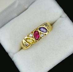 Gemstone rings are the perfect way to add a touch of luxury to your everyday style. Our collection of vintage gemstone rings is hand-selected for their rare beauty and unique design. Shop now and find the perfect vintage gemstone ring for you: https://boylerpf.com/products/18k-gold-vintage-gemstone-band-ring