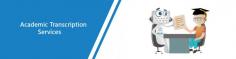 Academic data is full of critical information that needs accuracy for the best results. As an ISO-certified and top-outsourcing academic transcription company in India, Om Data Entry India offers academic transcription services with higher customer satisfaction to global clients with the best quality results. We have a variety of formats for files that we work on for flexible data transformation, such as wav, mp3, mp4, mpeg4, etc. Get our affordable academic transcription services with a free demo.