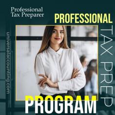 Universal Accounting Center is a one stop shop for anyone looking to open your own accounting firm. we began our journey with UAS at the beginning of 2021 by taking the Professional Tax Preparer program. Universal Accounting® courses are provided through rich and entertaining training videos, allowing you to get the skills you need to develop your career in a method that works for you.  For more info visit here: https://universalaccounting.com/professional-tax-preparer/