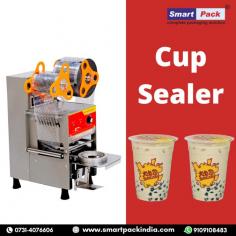 In fully automatic cup sealing, the whole process becomes automatic. The operator sets the temperature and puts the plastic cup into the holder. The machine automatically pulls in the cup holder, seals it, and pushes it out. The fully automatic cup sealing machine in Hyderabad produces an output of almost 500-600 cups per hour.
