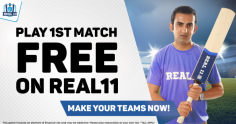 Play your 1st contest Free on Real11.

Source: https://real11.com/fantasy-cricket