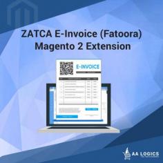 ZATCA is one of the unique and extraordinary Magento 2 extension that is an e-invoice solution provider that helps in calculating the Zakat and Tax of the particular product. It provides an e-invoice (Fatoora) that contains all the information of the bill including the date, product, order number, grand total, billing and shipping address, payment, and shipping method. It also contains the price, discount amount, tax, quantity, and a QR code that have information about your specific product.