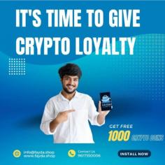Do you want to get free Crypto Coins? Fayda Shop is the best blockchain app for retailers rewards crypto coins to your loyal customers and retain them for life.