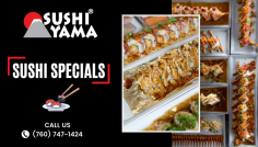 Order Your Favorite Sushi Specials

We provide delicious sushi specials which is a more delightful and extremely diet-friendly meal with Japanese style to taste incredibly good. To know more details, mail us at sushi@sushiyamasd.com.