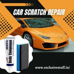 If you've ever had a scratch on your automobile, you know how difficult it may be to remove. Get a car scratch repair compound rather than just putting up with it. Your automobile will appear like new in no time because to how simple it is to use. You won't ever have to worry about scratches again because this is guaranteed to work on all shades of paint and may be used as often as necessary. Order it right away at www.exclusivestuff.in.