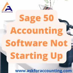 Are you having issues with your Sage 50 accounting software not starting up? You need to try restarting the computer, updating Sage 50 software, running the Sage Advisor Diagnostic Tool to fix the issue, or uninstalling and reinstalling the software again https://www.askforaccounting.com/sage-50-accounting-could-not-be-started/ We can help!