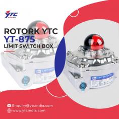 YTC INDIA is a leading supplier of YTC YT-875 LIMIT SWITCH BOX in India. We are a well-known manufacturer and supplier of LIMIT SWITCH BOX, which is available at competitive prices.

Rotork YTC Smart Positioner, Electro Pneumatic Positioner, Volume Booster, Lock Up Valve, Solenoid Valve, Position Transmitter, I/P Converter Distributors, Suppliers, Traders, Wholesalers India

The YTC INDIA team has extensive knowledge and expertise in the field of LIMIT SWITCH BOX, which allows us to provide our customers with the best possible advice on how to use them or what they are suitable for.

For any Enquiry Call Us: +91-11-2201-4325, For Bulk Order Email at : Enquiry@ytcindia.com, Our Website :- www.ytcindia.com