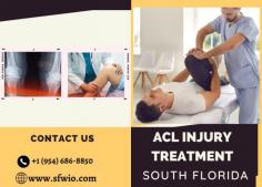 An anterior cruciate ligament injury is caused by overstretching or rupture in the knee. A tear might be partial or whole. SFWIO physical therapists are skilled in reducing pain and increasing mobility following an ACL tear. At South Miami Walk-In Orthopedics and Sports Medicine, we provide comprehensive care for patients with ACL injuries. To know more about ACL Treatment call now! (954) 686-8850
