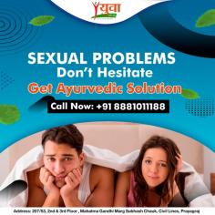 Contact Dr. Sandeep Sharma for the best treatment for all your sexual problems including erectile dysfunction, veneral disease, premature ejaculation, nocturnal emission and other related problems. We have the best ayurvedic sexologist doctors in Allahabad. Visit our site to contact us, to view our gallery, awards, about us page and see our treatment cases for better info.The best sex rog visheshagya clinic in Allahabad. We have the best gupt rog doctors in prayagraj. Dr. Sandeep Sharma is the best sexologist in Allahabad. Yuva ayurvedic is the best male sexologist clinic in Allahabad.