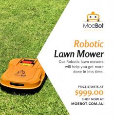 If you are looking for a new lawn mower, then Moebot Robotic lawn mowers are perfect for you. It comes with a 3500rpm cutting power motor that cut lawn grass evenly. It has a warranty of 2 years so you don't have to worry about the service and maintenance of robotic lawn mowers. Moebot is Australia's premier online Robot Lawn Mower shopping destination. They distribute globally from Australia, Asia, and the USA. Shop Now! 
For more details visit https://moebot.com.au