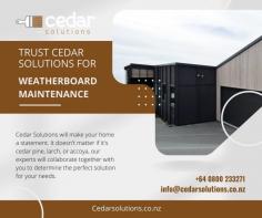 Discuss & achieve your desired look with cedar stain in Auckland

Our team of specialists has over 20 years of experience in Cedar Stain and timber maintenance. So, if you are looking for Staining Cedar Dark Auckland to restore and recoat your cedar, or if you wish to clad with new cedar and need a coating solution, we are here to help. Get in touch with our experts today.