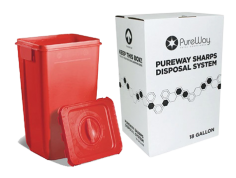 Sharps Container Disposal
Flexible disposal for your sharps container disposal and small quantities of medical waste.
