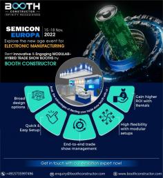 SEMICON Europa 2022 is the largest electronics trade fair in Europe, bringing together industry professionals to showcase their latest innovations on the global platform.







