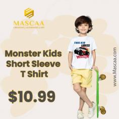 Buy Kids Online T-shirt and hoodies for party or regular days which gives charming look to your kid either they are wearing printed patterns or solid colors they will look super cute in our collection. https://www.mascaa.com