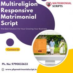 Welcome to the most exciting matrimonial web services by posting the grooms and bride profile match making. I would like to intimate that our Multi-religion Responsive Matrimonial Scripthas much high values to start your online matrimonial business quickly. Get our latest features functionalities which supports all business modules like multi religion profiles can be updated.Get our most effective online matrimonial admin panel to access with finger tips. For the steady growth in the marriage administration industry we have given you a fantastic solution to compete other matrimonial business.