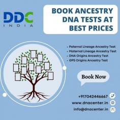 If you want to know about your ancestors’ original ethnicity or the pace of their origin, then you can get DNA Ancestry Tests. With the fastest report delivery and excellent customer support, DDC Laboratories India remains on the top of the list and the first choice for people looking to get Ancestry DNA Tests in India. Feel free to book an appointment by calling us at +91 7042446667 or leave a message at WhatsApp  +91 9266615552.
