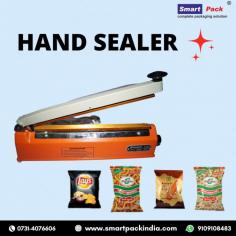 Hand Sealing Machine in Chennai is a simple and handy tool for different types of packaging materials ranging from polyethylene and polypropylene bags to thermoplastic packages. The functioning of the hand sealer machine is quite easy. One can use this machine with ease.