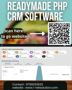CRM stands for Customer Relationship Management and it is a type of software that covers a large set of applications designed to help businesses to manage the process and save lots of time. Our PHP CRM software stores customer contact information like names, addresses, phone numbers and email address as well as keeps track of customer activity like website visits, phone calls and more.
