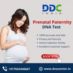 A Non-Invasive Prenatal Paternity DNA Test helps establish the biological relationship of the unborn baby with the alleged father's. This test is completely safe for the mother and fetus and can be performed as early as 9 weeks gestation. At DDC Laboratories India, we offer 100% accurate and reliable Prenatal Paternity Tests at the best price. Moreover, we provide accurate results within 8-9 business days. To know more or book a Prenatal Paternity DNA test in India, talk to our customer support executives on the following numbers.
+91 7042446667(Call) or +91 9266615552(WhatsApp)