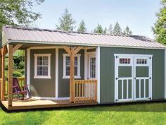 Storage sheds are designed for storing things like tools, lawn equipment, or landscaping materials. Garden sheds are built for storing plants and flowers, while workshop sheds are meant for storage of construction materials or motor vehicles.