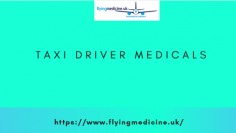The occupational physicians  at FlyingMedicine™ are happy to undertake a stress free, swift and professional Taxi/ Minicab Driver Medicals .
Know more: https://www.flyingmedicine.uk/taxi-minicab-driver-medical

