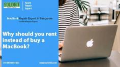 Renting a MacBook has increasingly become an option for businesses of all sizes, as owning one can significantly reduce your cash flow, so renting one can ease the financial burden. It’s clear that MacBook’s are a great system for running your business efficiently and productively. In this article, we’ll explore the growing trend of renting Macbooks in 2022 and explain why it’s such a great choice. 
Know the reasons here: https://www.soldrit.com/blog/why-should-you-rent-instead-of-buy-a-macbook/ 
