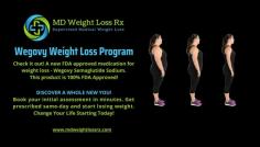 MD Weight Loss Rx offers high-quality lifestyle medications that do not require a prescription or a visit to the pharmacy. Semaglutide sodium has been used to treat diabetes for more than a decade as a GLP1-RA (glucagon-like peptide 1 receptor agonist). It has been known for some time that these agents cause weight loss, but Semaglutide Sodium appears to be the "best-in-class" GLP-1 RA for weight loss and has recently been approved for use under the brand name Wegovy by the FDA.