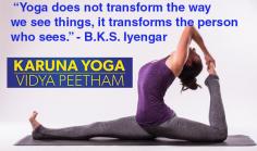 Karuna Yoga Vidya Peetham offers top-notch courses for Yoga teacher training. Best yoga teacher training and certification in India focused on a holistic training. One of the best yoga schools aimed to enhance Yoga teacher training in India. Call 968-654-9129 now for any query!!

https://www.karunayoga.in/
