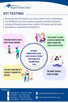 New statistics from the Health Protection Agency show that the number of new cases of STI in the UK increased to over 400,000 cases an increase of 50% from figures in 1998.
Know more: https://www.regentstreetclinic.co.uk/std-sti-gum-testing/
