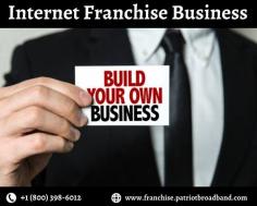 Internet Franchise Business

Want to make the most of your internet connection? Get Patriot Broadband and generate income with franchise enterprises. It is one of the top internet franchise businesses that enables you to generate profits with the least amount. You can make us a call if you have any questions or visit our website at www.franchise.patriotbroadband.com
