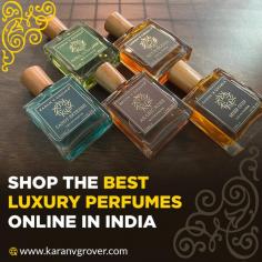 Every fragrance tells a story. Fragrances are silent but strong extensions of our personalities, hopes, dreams, and deepest desires contained in a bottle.
If you are looking for such a different fragrances, choose our luxury perfumes online India at Karan V Grover. You can gift our hand-crafted perfume collection to your loved ones, which will be packed in our premium trunks.

For more information, visit our website at: https://karanvgrover.com/
Contact us: 7502377023
Mail us: contact@karanvgrover.com