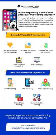 Do you suspect that your husband or wife cheating on you for a long time? This infographic might be helpful for you to catch a cheater remotely without touching or installing an app on the target device. Spymaster Pro, One of the most popular spy apps trusted by millions of customers across the globe. It helps you identify the hidden realities about your cheating spouse, husband, or girlfriend remotely and secretly. Visit to learn more in detail.