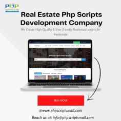 PHP Scripts Mall is a leading business and technology firm. We are currently one of Chennai’s leading Real Estate Php Scripts Development Company having 300+ readymade real estate php scripts and custom development scripts with a youthful, motivated team devoted to the standard of quality. With 12 years of successful project completion and implementation across numerous industries and domains, We have in-depth knowledge in application design, development & deployment in client server and integration with essential business processes.You are in the right place if you would want to launch a ready-made real estate php script.

for more details visit: www.phpscriptsmall.com/product-category/real-estate-script/