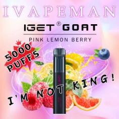 We provide the best quality and soothing IGET goat flavours in Australia. IGET GOAT 5000 puffs are now the largest disposable vape available at ivapeman.com.

Shop Now: - https://ivapeman.com/product-category/iget/iget-goat-5000-puffs/