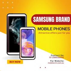 Looking for Samsung mobile phones for sale? We have the best one for you. Shop for Samsung Mobile Phones & avail of the best offers. Get attractive EMI options with free delivery of Samsung Mobile Phones to your convenience. https://www.mobileciti.com.au/mobile-phones/samsung