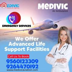 Medivic Aviation renders the most excellent Air Ambulance Service in Kolkata that is always ready to help needy people who want urgently relocate from their current location point to another for better medical supervision and save their life. So you can book our air ambulance service anytime.

Website: https://bit.ly/2X38LeJ